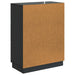 Bufet cu sertar Negru 66 x 34,5 x 87 cm Lemn prelucrat - WALTI WALTI