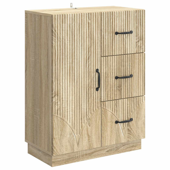 Bufet cu sertar Stejar Sonoma 66 x 34,5 x 87 cm Lemn prelucrat - WALTI WALTI