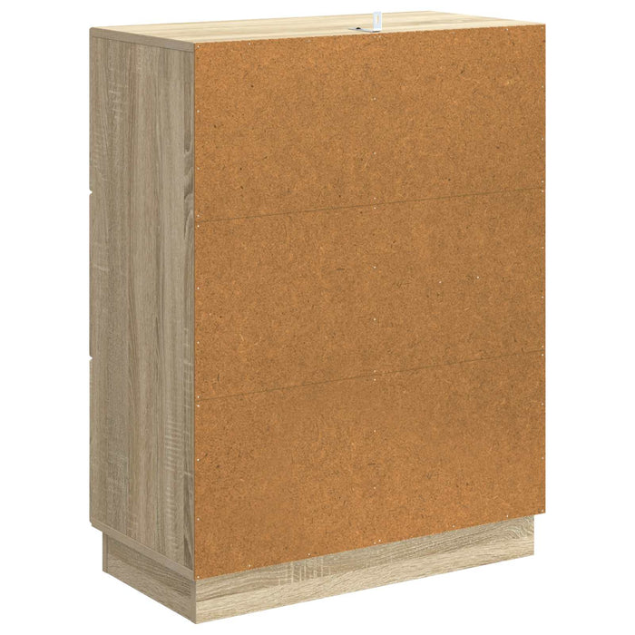 Bufet cu sertar Stejar Sonoma 66 x 34,5 x 87 cm Lemn prelucrat - WALTI WALTI