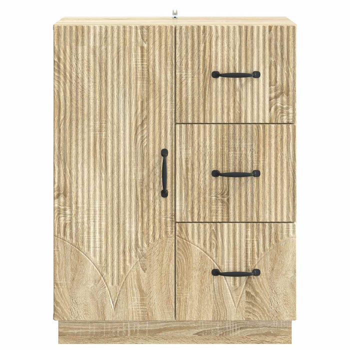 Bufet cu sertar Stejar Sonoma 66 x 34,5 x 87 cm Lemn prelucrat - WALTI WALTI
