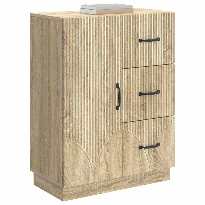 Bufet cu sertar Stejar Sonoma 66 x 34,5 x 87 cm Lemn prelucrat - WALTI WALTI