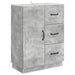Bufet cu sertar Gri Beton 66 x 34,5 x 87 cm Lemn prelucrat - WALTI WALTI