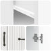 Bufet Alb foarte lucios 66 x 34,5 x 87 cm Lemn prelucrat - WALTI WALTI