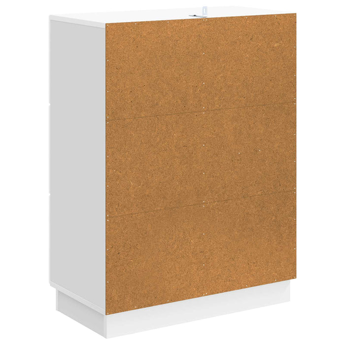 Bufet Alb foarte lucios 66 x 34,5 x 87 cm Lemn prelucrat - WALTI WALTI