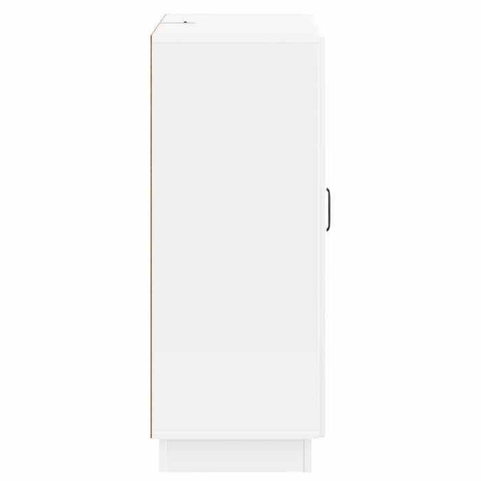 Bufet Alb foarte lucios 66 x 34,5 x 87 cm Lemn prelucrat - WALTI WALTI