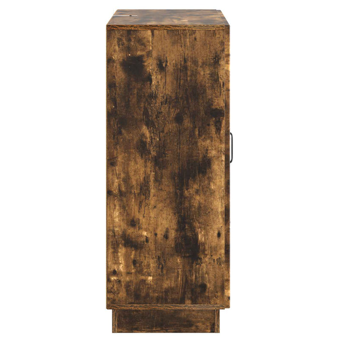 Bufet cu sertar Stejar fumuriu 66 x 34,5 x 87 cm Lemn prelucrat - WALTI WALTI