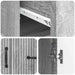 Bufet cu sertar Sonoma gri 66 x 34,5 x 87 cm Lemn prelucrat - WALTI WALTI