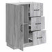 Bufet cu sertar Sonoma gri 66 x 34,5 x 87 cm Lemn prelucrat - WALTI WALTI
