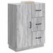 Bufet cu sertar Sonoma gri 66 x 34,5 x 87 cm Lemn prelucrat - WALTI WALTI