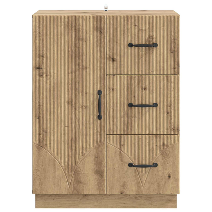 Bufet Stejar Artizanal 66 x 34,5 x 87 cm Lemn prelucrat - WALTI WALTI