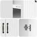 Bufet cu sertar Alb 66 x 34,5 x 87 cm Lemn prelucrat - WALTI WALTI