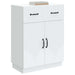 Bufet cu sertar Alb 66 x 34,5 x 87 cm Lemn prelucrat - WALTI WALTI