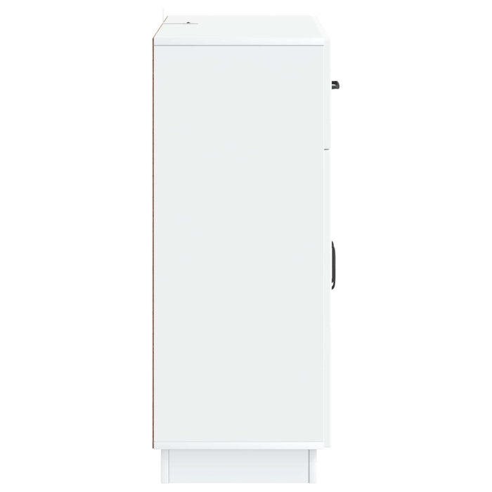 Bufet cu sertar Alb 66 x 34,5 x 87 cm Lemn prelucrat - WALTI WALTI