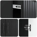 Bufet cu sertar Negru 66 x 34,5 x 87 cm Lemn prelucrat - WALTI WALTI