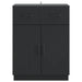Bufet cu sertar Negru 66 x 34,5 x 87 cm Lemn prelucrat - WALTI WALTI