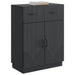 Bufet cu sertar Negru 66 x 34,5 x 87 cm Lemn prelucrat - WALTI WALTI
