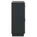 Bufet cu sertar Negru 66 x 34,5 x 87 cm Lemn prelucrat - WALTI WALTI