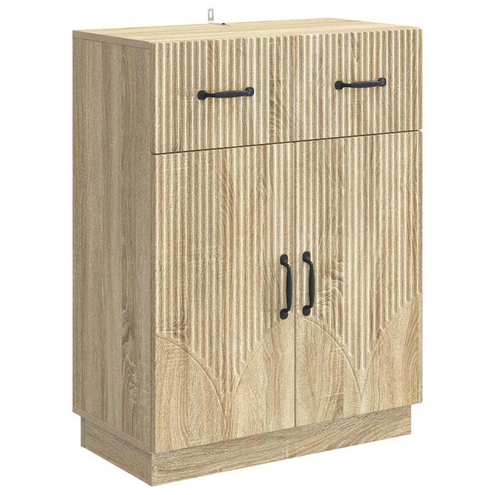 Bufet cu sertar Stejar Sonoma 66 x 34,5 x 87 cm Lemn prelucrat - WALTI WALTI