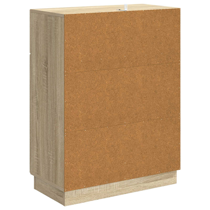 Bufet cu sertar Stejar Sonoma 66 x 34,5 x 87 cm Lemn prelucrat - WALTI WALTI