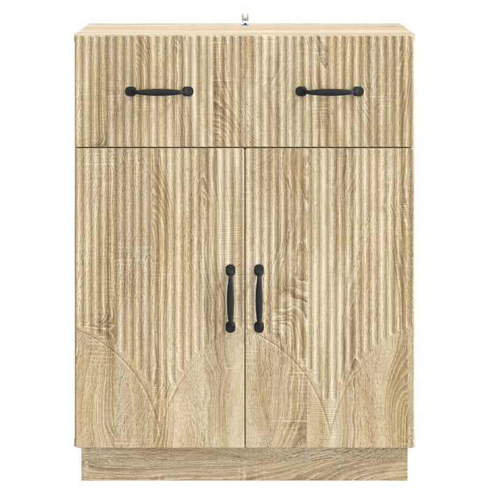 Bufet cu sertar Stejar Sonoma 66 x 34,5 x 87 cm Lemn prelucrat - WALTI WALTI