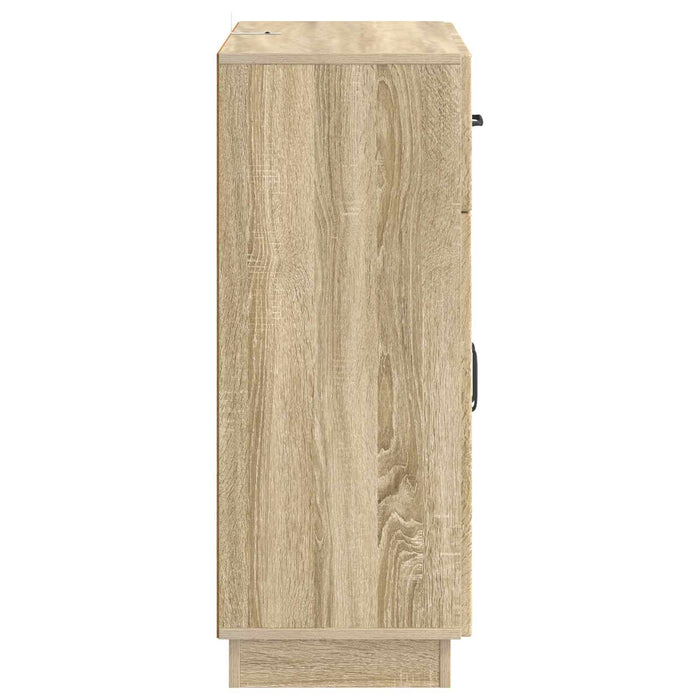 Bufet cu sertar Stejar Sonoma 66 x 34,5 x 87 cm Lemn prelucrat - WALTI WALTI