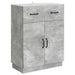 Bufet cu sertar Gri Beton 66 x 34,5 x 87 cm Lemn prelucrat - WALTI WALTI
