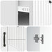 Bufet Alb foarte lucios 66 x 34,5 x 87 cm Lemn prelucrat - WALTI WALTI