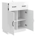 Bufet Alb foarte lucios 66 x 34,5 x 87 cm Lemn prelucrat - WALTI WALTI