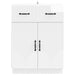 Bufet Alb foarte lucios 66 x 34,5 x 87 cm Lemn prelucrat - WALTI WALTI