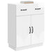 Bufet Alb foarte lucios 66 x 34,5 x 87 cm Lemn prelucrat - WALTI WALTI