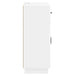 Bufet Alb foarte lucios 66 x 34,5 x 87 cm Lemn prelucrat - WALTI WALTI