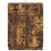 Bufet cu sertar Stejar fumuriu 66 x 34,5 x 87 cm Lemn prelucrat - WALTI WALTI