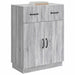 Bufet cu sertar Sonoma gri 66 x 34,5 x 87 cm Lemn prelucrat - WALTI WALTI