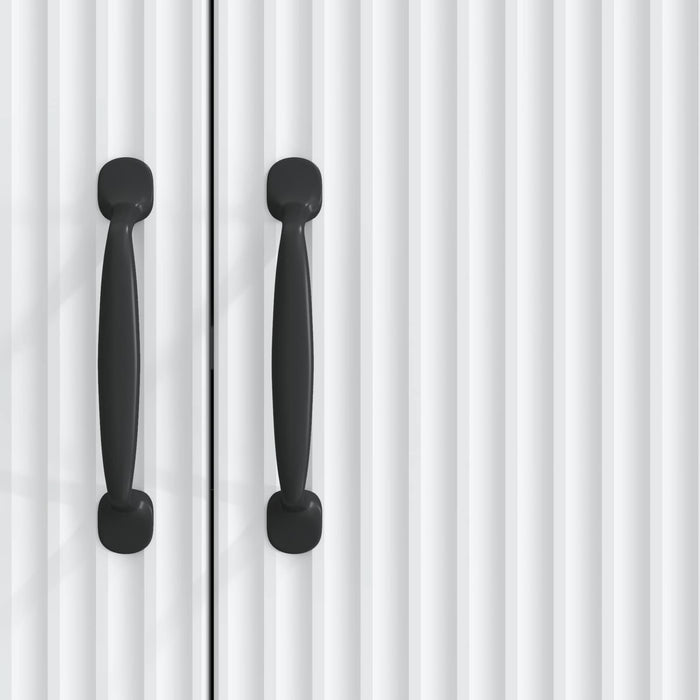 Bufet Alb 89 x 34,5 x 77 cm Lemn prelucrat - WALTI WALTI