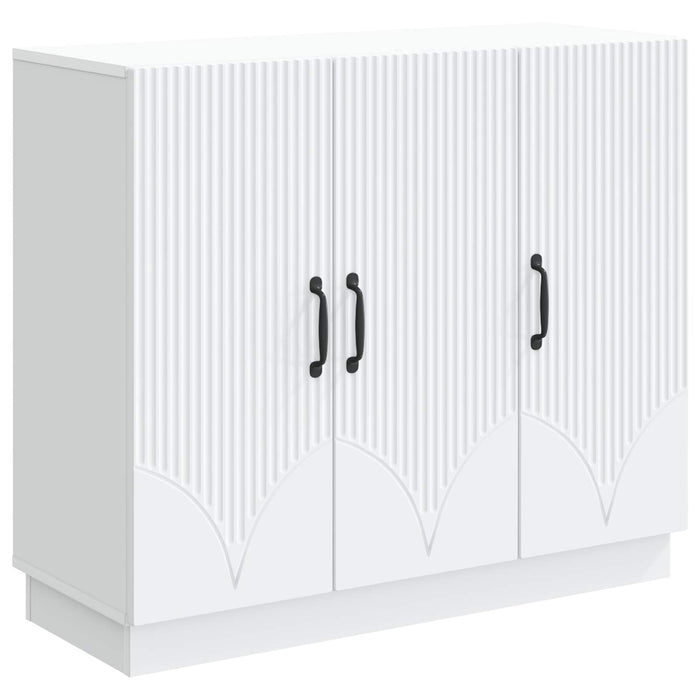 Bufet Alb 89 x 34,5 x 77 cm Lemn prelucrat - WALTI WALTI