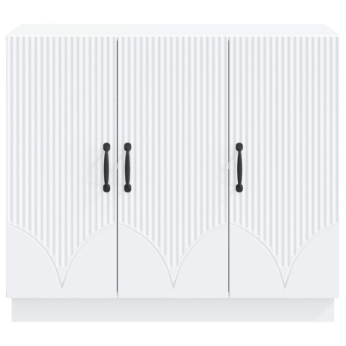 Bufet Alb 89 x 34,5 x 77 cm Lemn prelucrat - WALTI WALTI