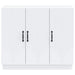 Bufet Alb 89 x 34,5 x 77 cm Lemn prelucrat - WALTI WALTI