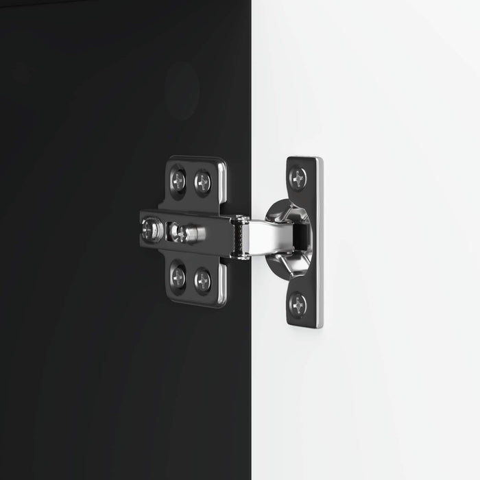 Bufet Negru 89 x 34,5 x 77 cm Lemn prelucrat - WALTI WALTI