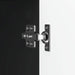 Bufet Negru 89 x 34,5 x 77 cm Lemn prelucrat - WALTI WALTI