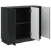 Bufet Negru 89 x 34,5 x 77 cm Lemn prelucrat - WALTI WALTI