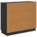 Bufet Negru 89 x 34,5 x 77 cm Lemn prelucrat - WALTI WALTI