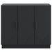 Bufet Negru 89 x 34,5 x 77 cm Lemn prelucrat - WALTI WALTI