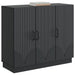 Bufet Negru 89 x 34,5 x 77 cm Lemn prelucrat - WALTI WALTI