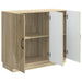 Bufet Stejar Sonoma 89 x 34,5 x 77 cm Lemn prelucrat - WALTI WALTI