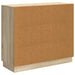 Bufet Stejar Sonoma 89 x 34,5 x 77 cm Lemn prelucrat - WALTI WALTI