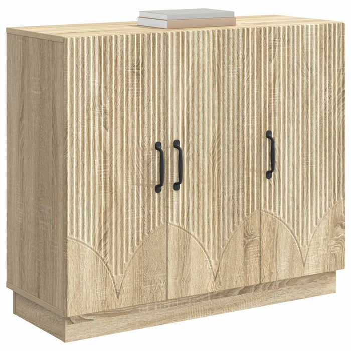Bufet Stejar Sonoma 89 x 34,5 x 77 cm Lemn prelucrat - WALTI WALTI