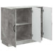 Bufet Gri Beton 89 x 34,5 x 77 cm Lemn prelucrat - WALTI WALTI