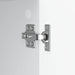 Bufet Alb foarte lucios 89 x 34,5 x 77 cm Lemn prelucrat - WALTI WALTI