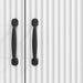 Bufet Alb foarte lucios 89 x 34,5 x 77 cm Lemn prelucrat - WALTI WALTI