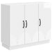 Bufet Alb foarte lucios 89 x 34,5 x 77 cm Lemn prelucrat - WALTI WALTI